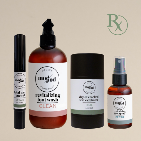 Nail Fungus and Athlete's Foot Kit with REPAIR, CLEAN, HEAL, and FRESH