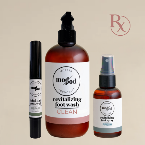 Antifungal Nail Kit with REPAIR pen, CLEAN wash, and FRESH spray