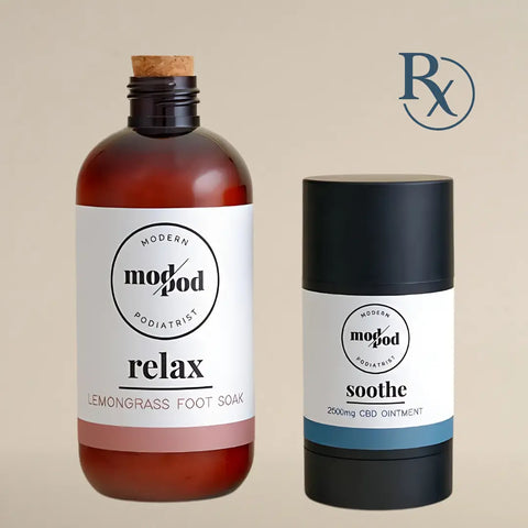 foot pain relief duo | RELAX + SOOTHE Modern Podiatrist