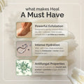 HEAL - Prescription-Strength Callus, Dry + Cracked Feet Exfoliator | Antifungal Modern Podiatrist