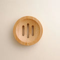 Ventilated Bamboo Tray for Loofah Soap by ModPod - Reduce Waste & Protect Shower